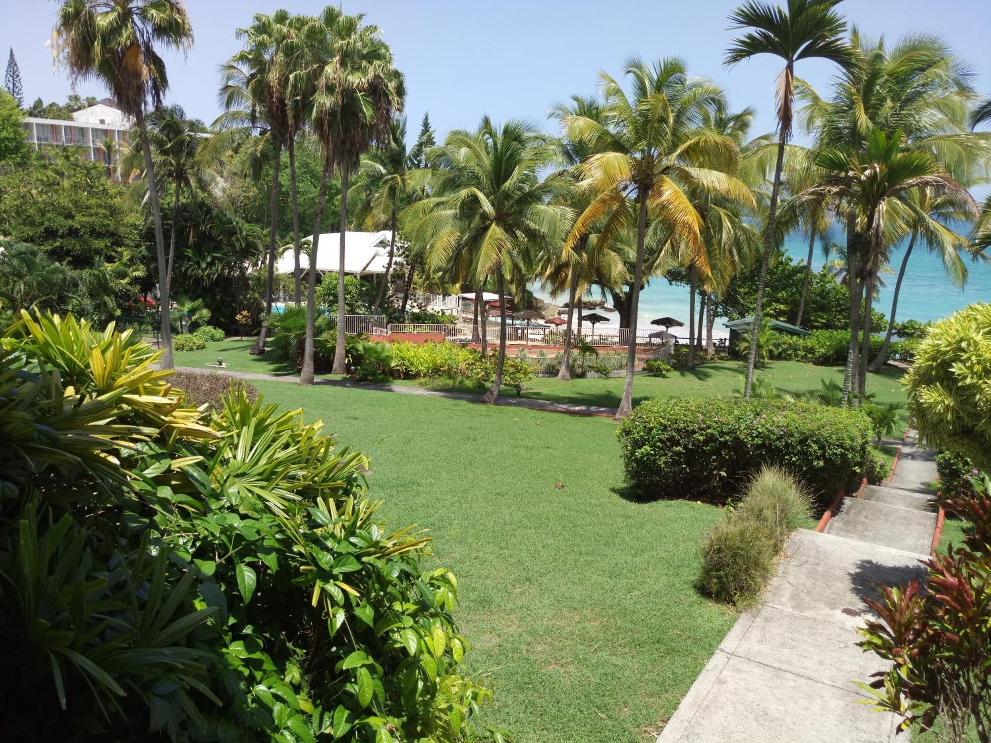 Beau Studio Lumineux Vue Mer Acces Plage Et Piscine Le Gosier  Exterior foto